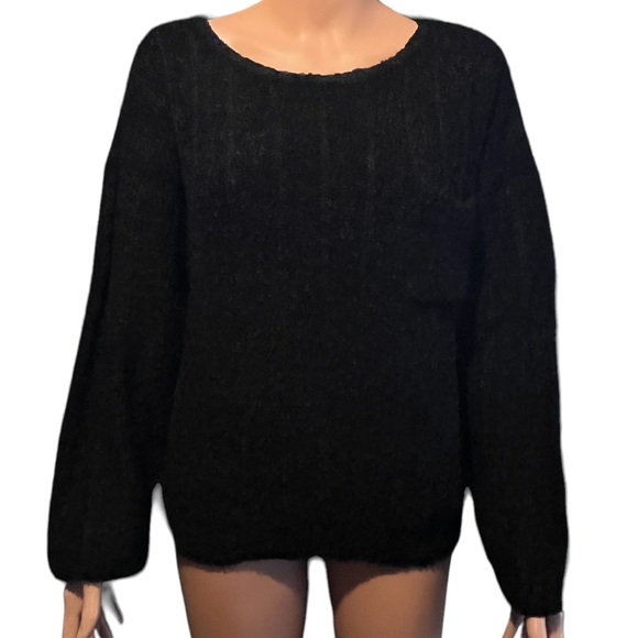 Diane Von Furstenberg Sweaters - Diane Von Furstenberg Vintage Knit Sweater, Jet Black | M